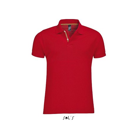 Polo col rayé homme