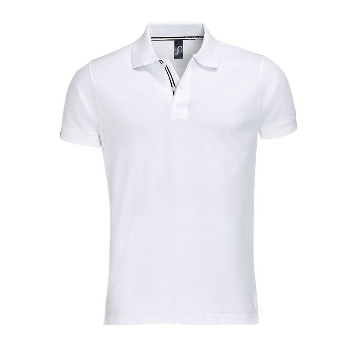  Polo col rayé homme