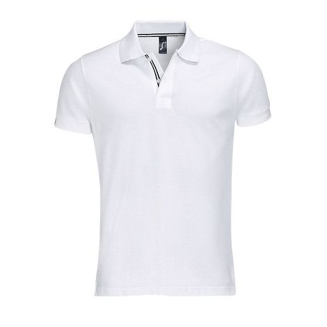  Polo col rayé homme