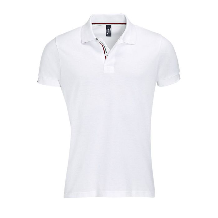  Polo col rayé homme