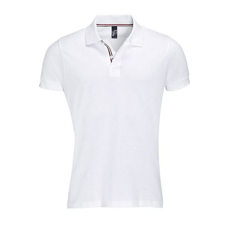  Polo col rayé homme