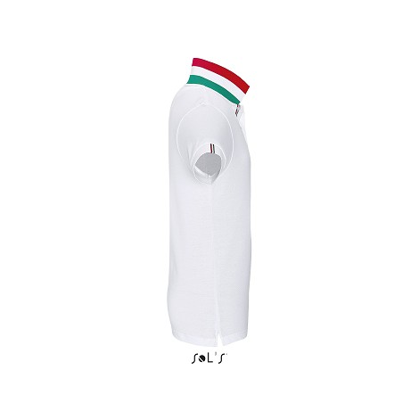 Polo col rayé homme