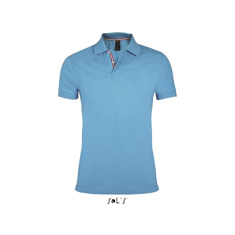  Polo col rayé homme