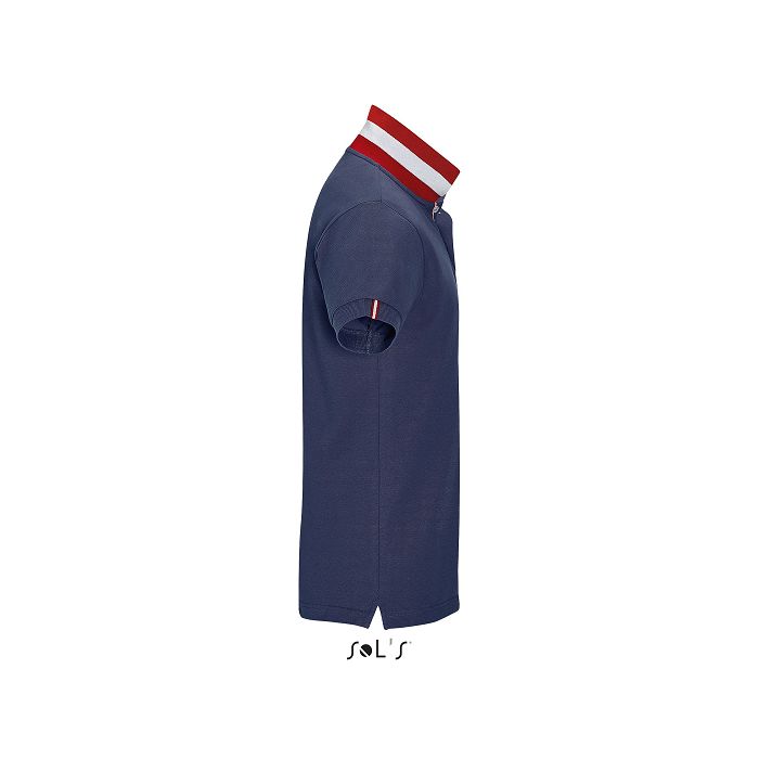  Polo col rayé homme