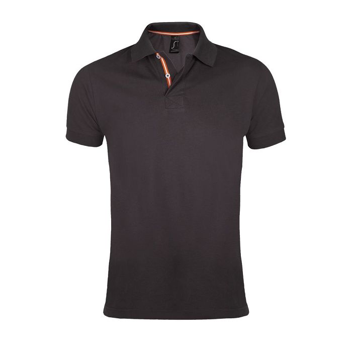  Polo col rayé homme