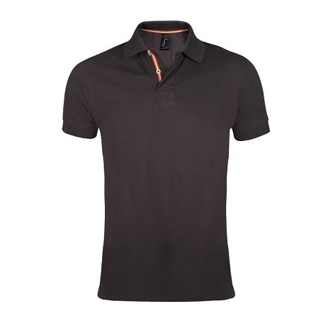 Polo col rayé homme