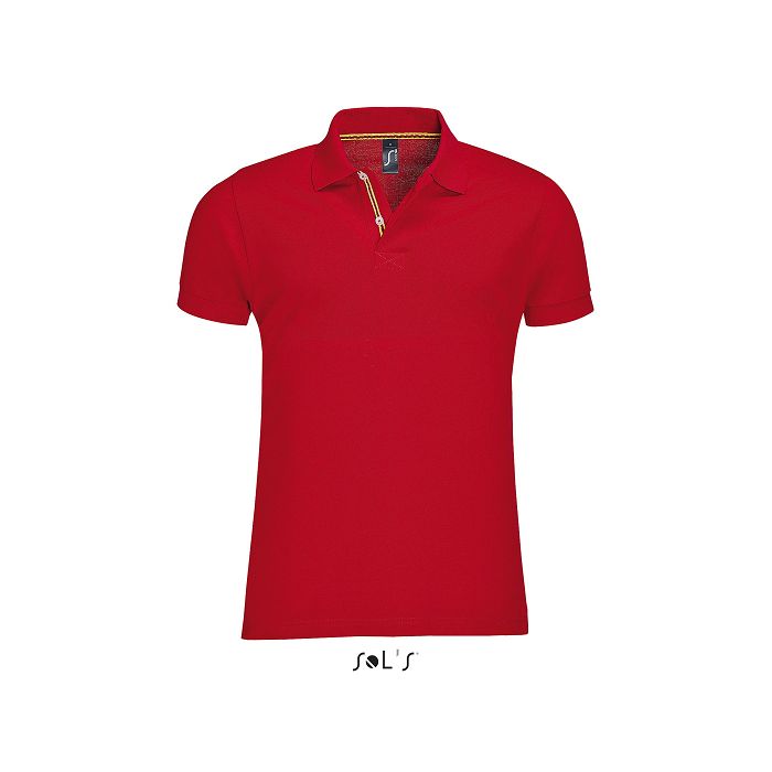  Polo col rayé homme