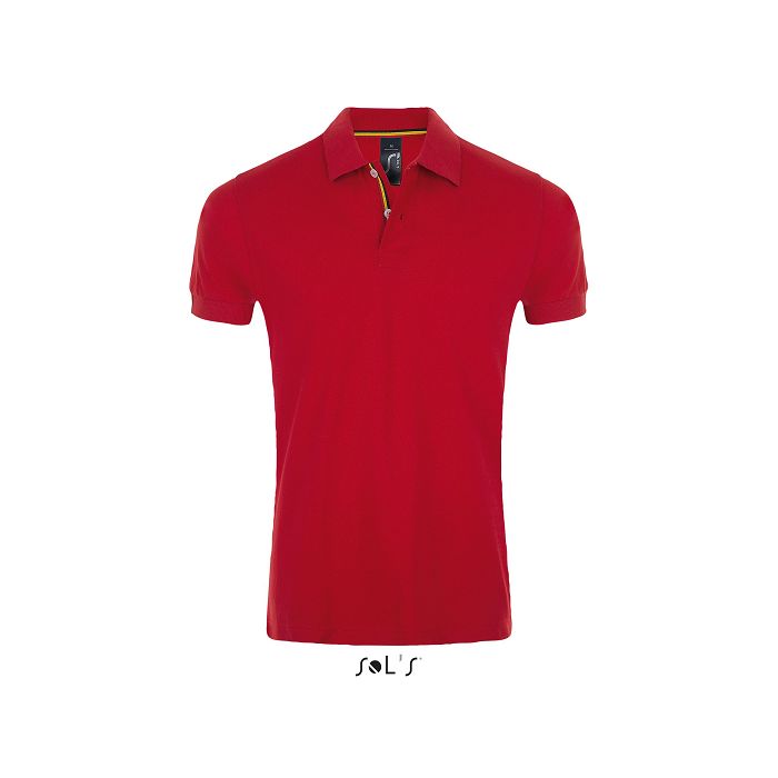  Polo col rayé homme