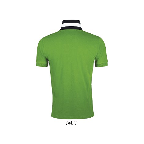 Polo col rayé homme