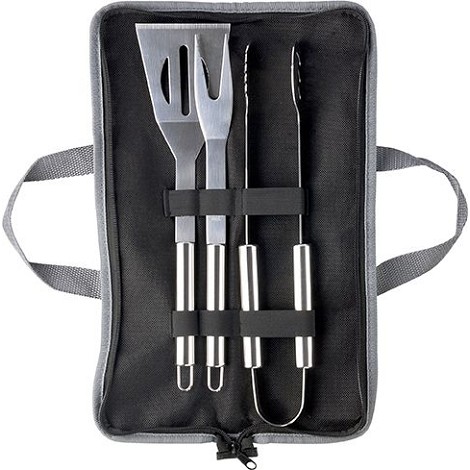 Set barbecue inclus dans une pochette