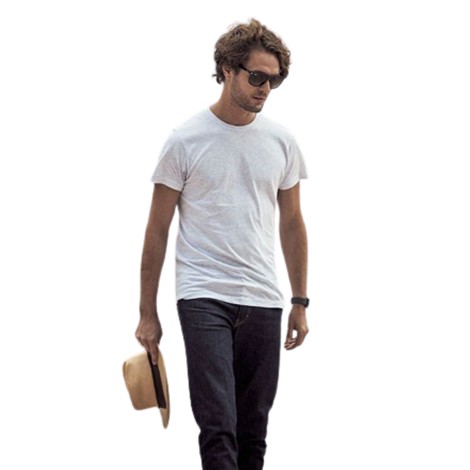 Tee shirt jersey lavable 60° blanc