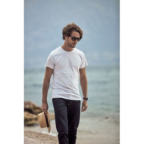 Tee shirt jersey lavable 60° blanc