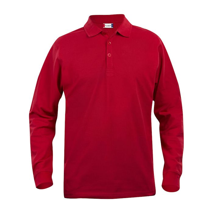  Polo manches longues homme