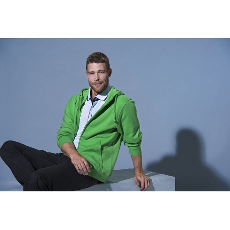 Sweatshirt capuche full zip homme