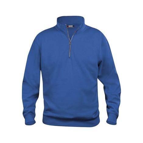 Sweatshirt col zip unisexe