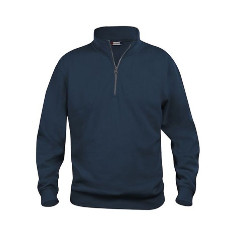 Sweatshirt col zip unisexe