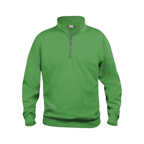 Sweatshirt col zip unisexe