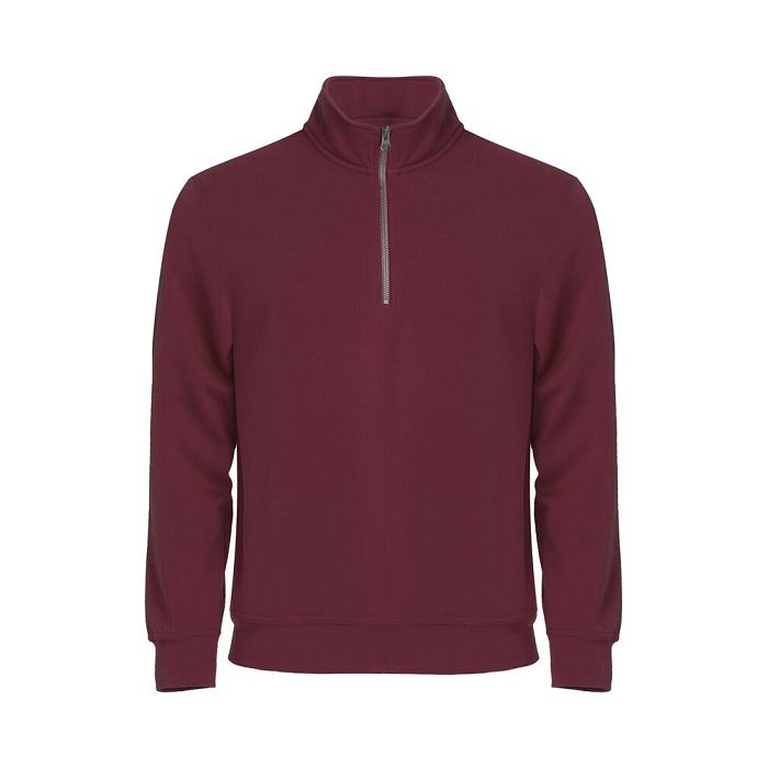  Sweatshirt col zip unisexe 