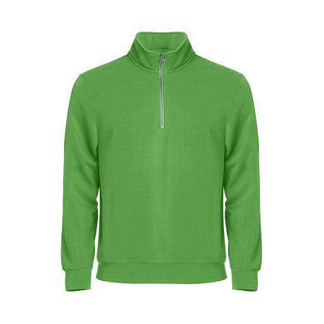  Sweatshirt col zip unisexe 