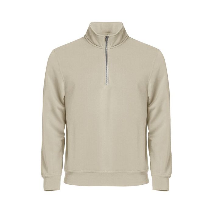  Sweatshirt col zip unisexe 