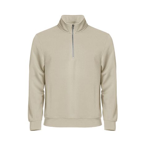  Sweatshirt col zip unisexe 