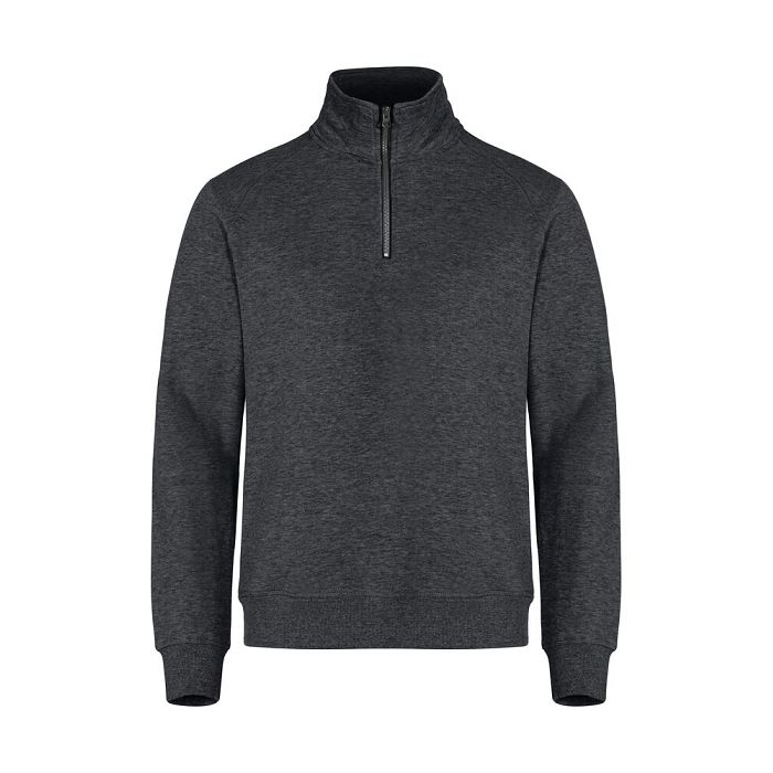  Sweatshirt col zip unisexe 