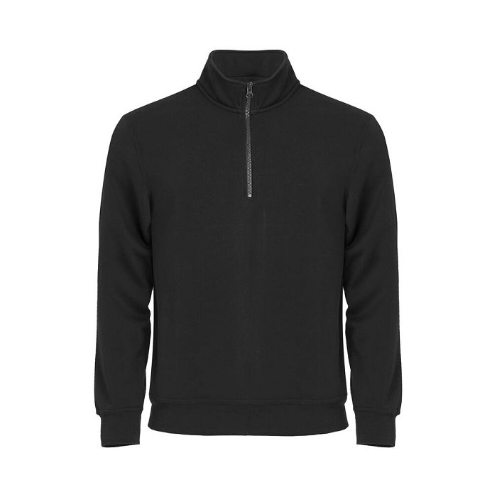  Sweatshirt col zip unisexe 