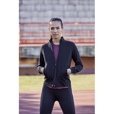 Sweatshirt femme full zip