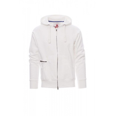 Sweatshirt à capuche zippé homme