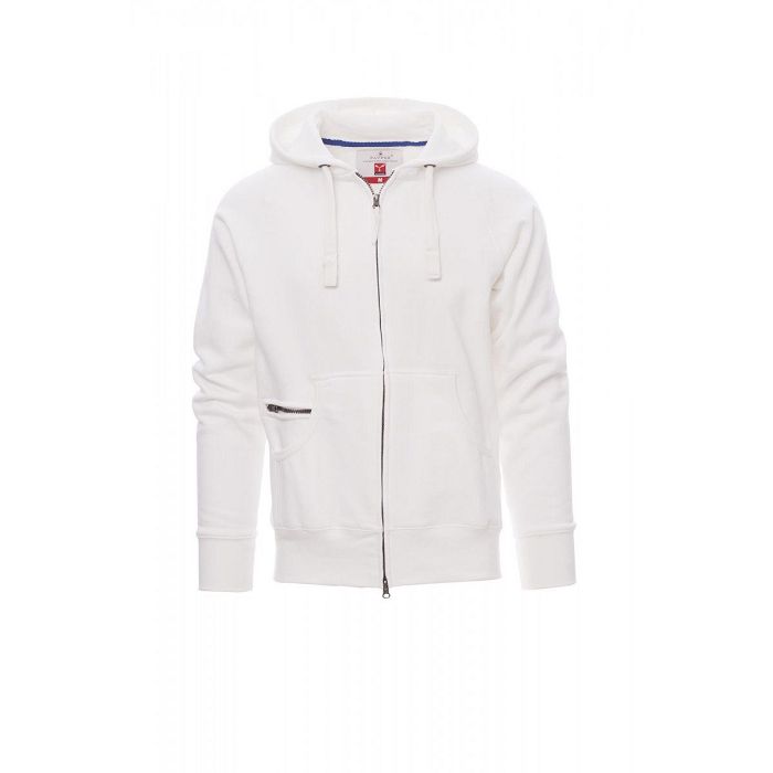  Sweatshirt à capuche zippé homme