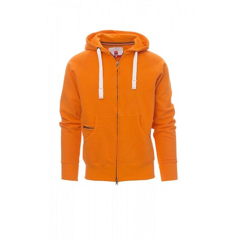 Sweatshirt à capuche zippé homme