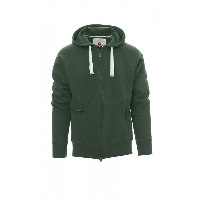  Sweatshirt à capuche zippé homme