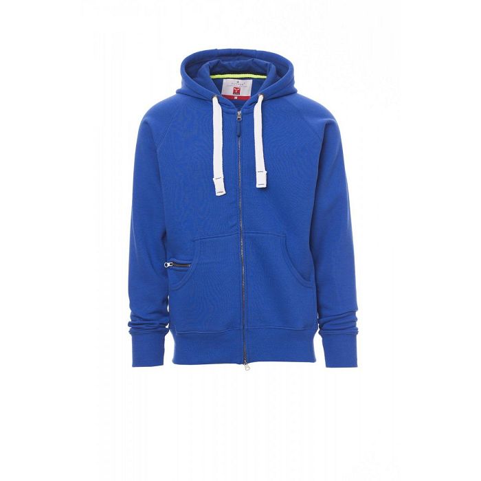  Sweatshirt à capuche zippé homme