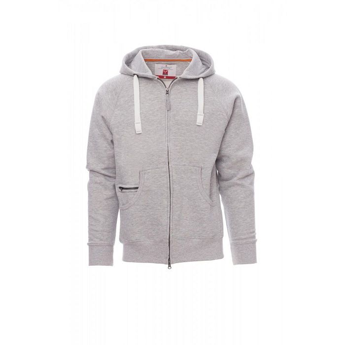  Sweatshirt à capuche zippé homme