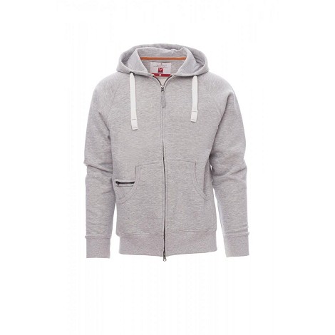 Sweatshirt à capuche zippé homme