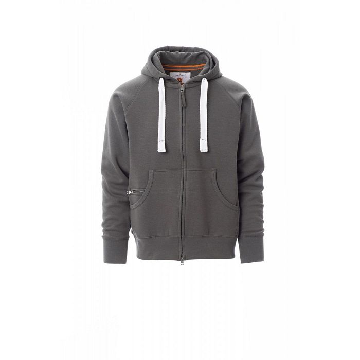  Sweatshirt à capuche zippé homme