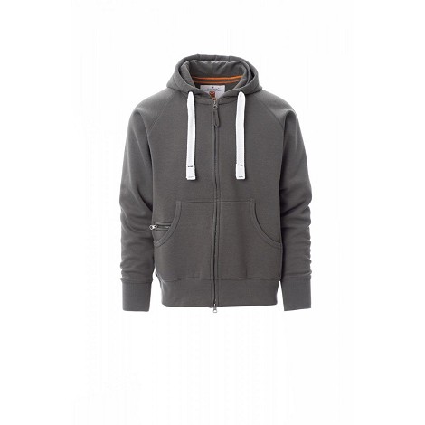 Sweatshirt à capuche zippé homme