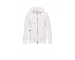 Sweatshirt à capuche zippé femme