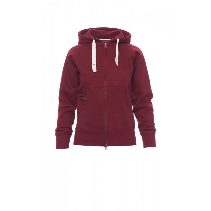  Sweatshirt à capuche zippé femme