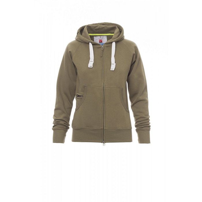  Sweatshirt à capuche zippé femme