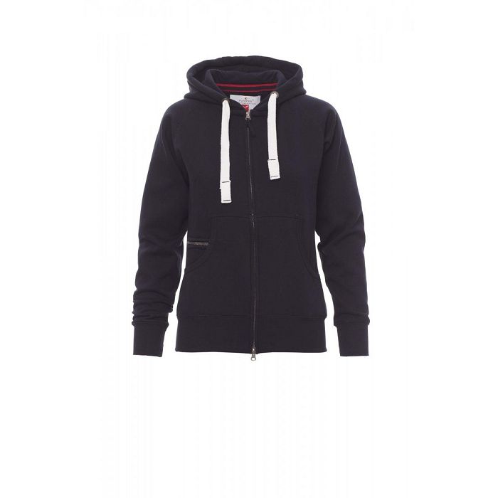  Sweatshirt à capuche zippé femme