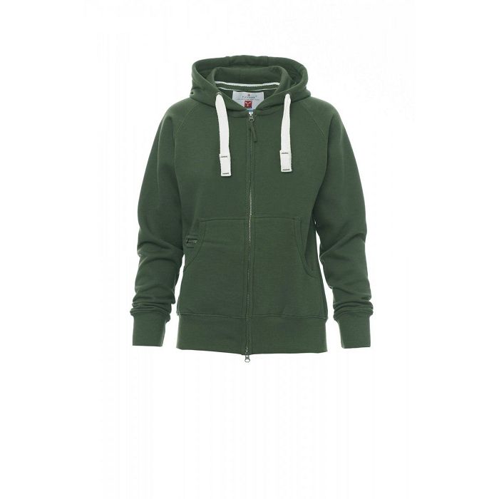  Sweatshirt à capuche zippé femme