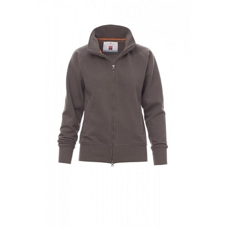 Sweatshirt zip femme