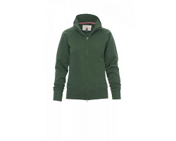 Sweatshirt zip femme