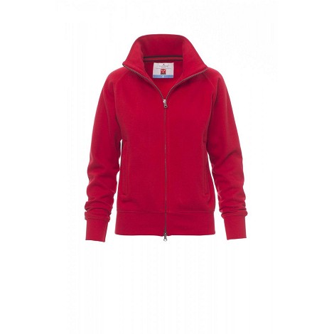 Sweatshirt zip femme