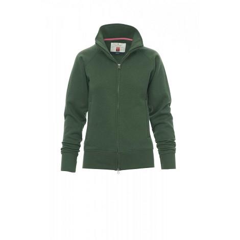 Sweatshirt zip femme