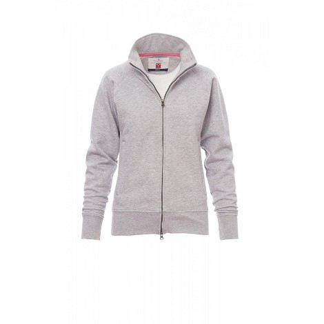 Sweatshirt zip femme
