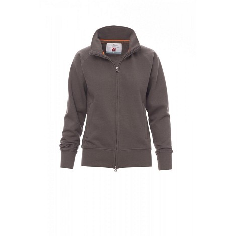 Sweatshirt zip femme