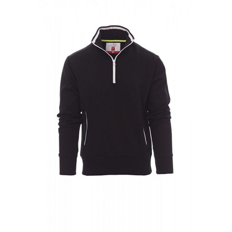 Sweatshirt demi-zip publicitaire homme