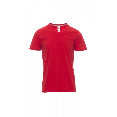 Tee-shirt coloré col V homme